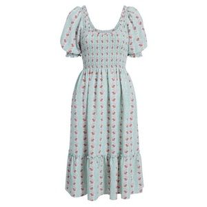 Hill house Louisa nap dress in trailing vine Small